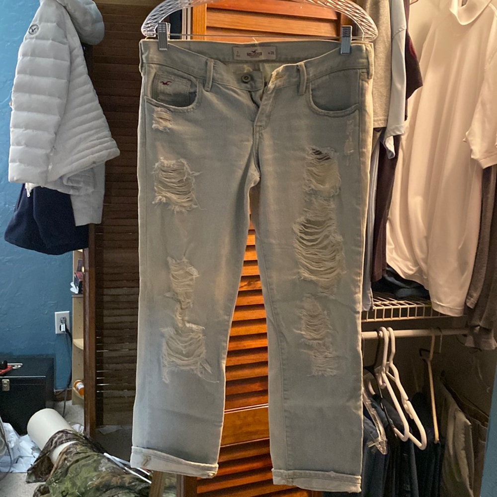Hollister distressed jeans